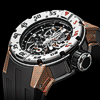 Un nouveau bracelet en Kalrez� * pour la montre de plong�e Richard Mille RM 025